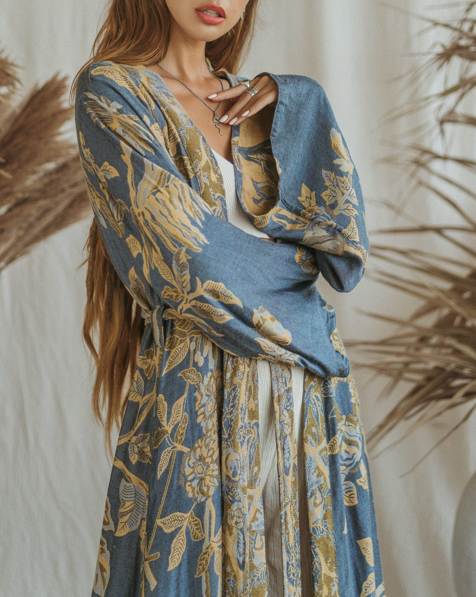 Forget me Not Maxi Kaftan