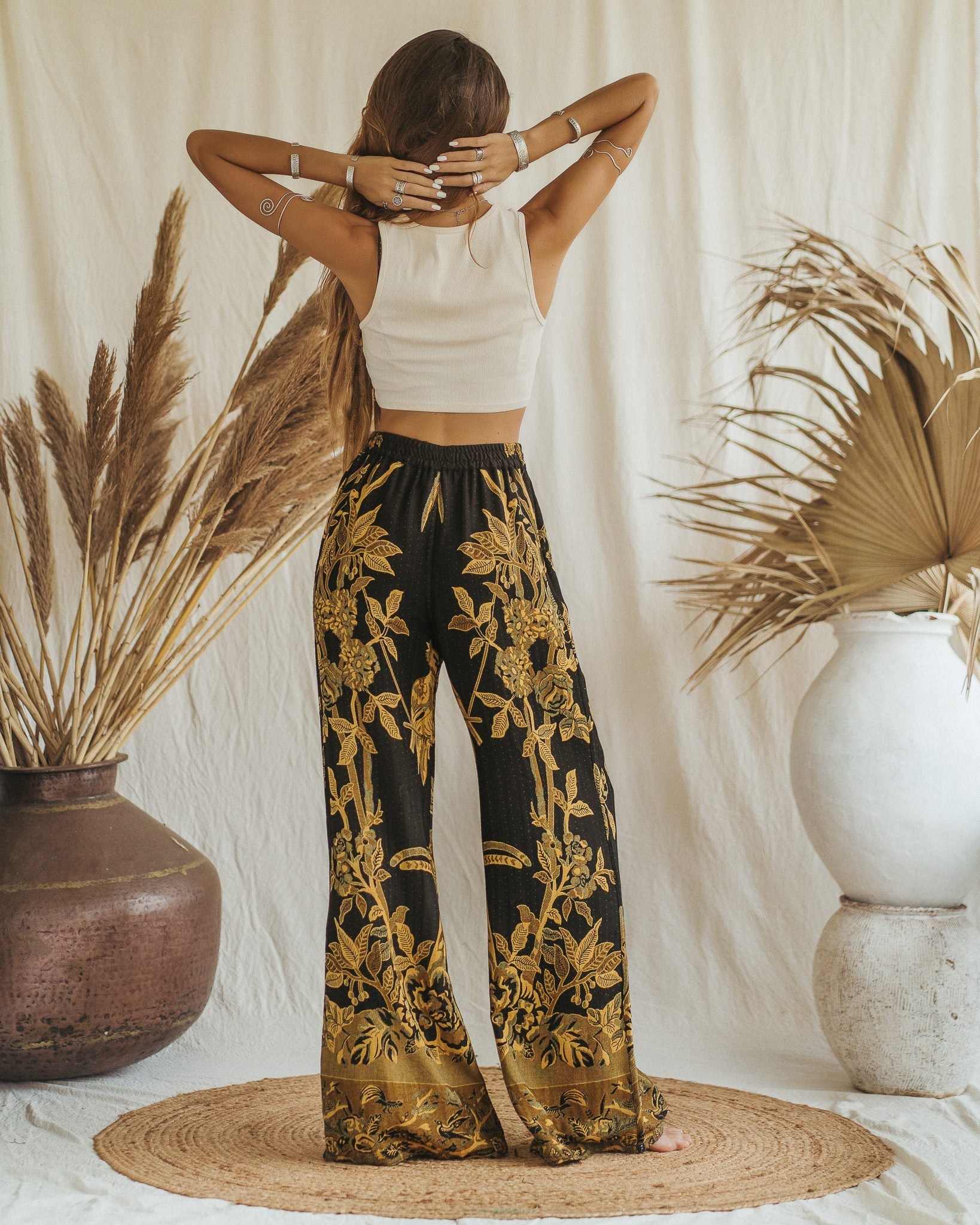 Gold BOHO Leggings