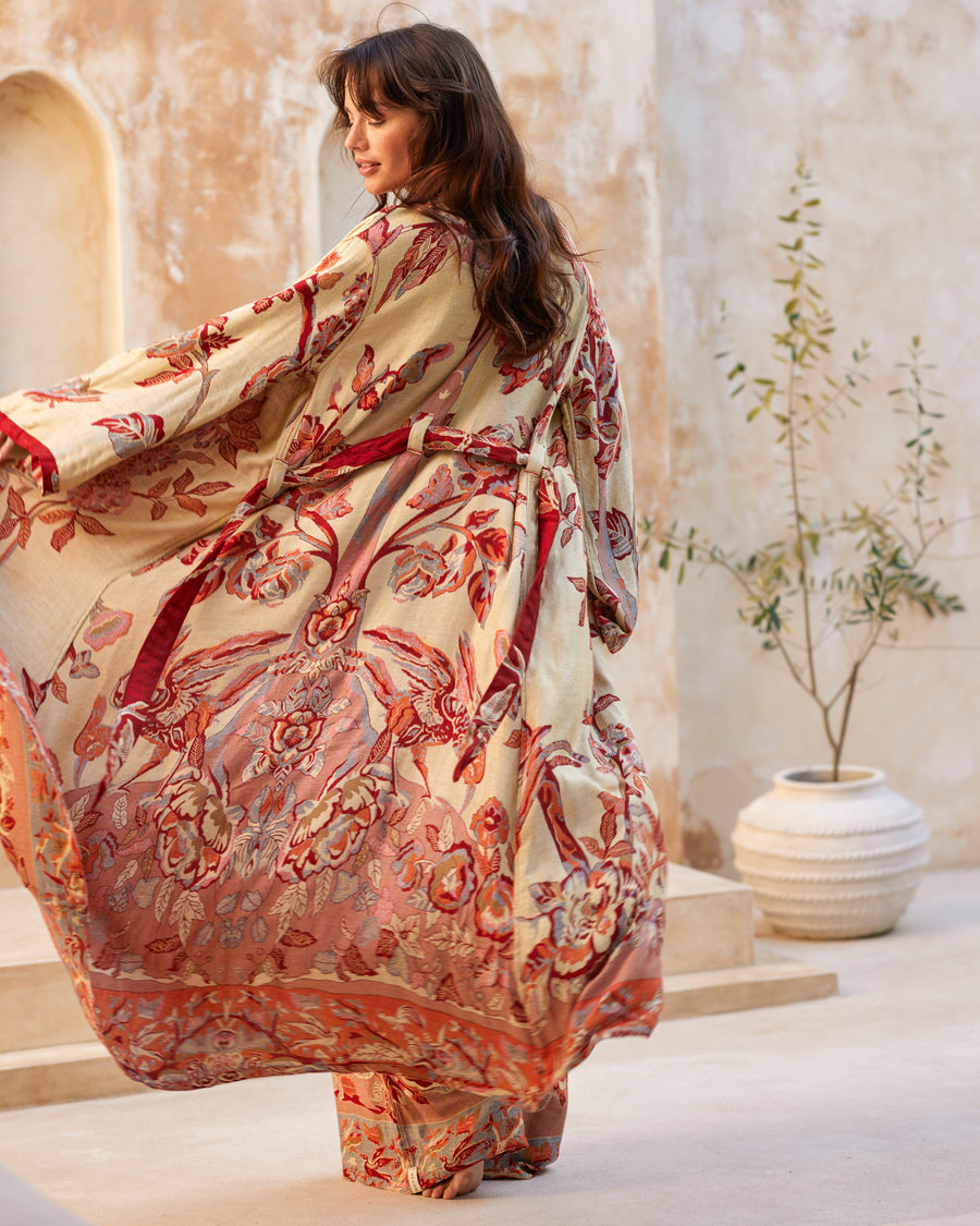 River of Roses - Maxi Kaftan