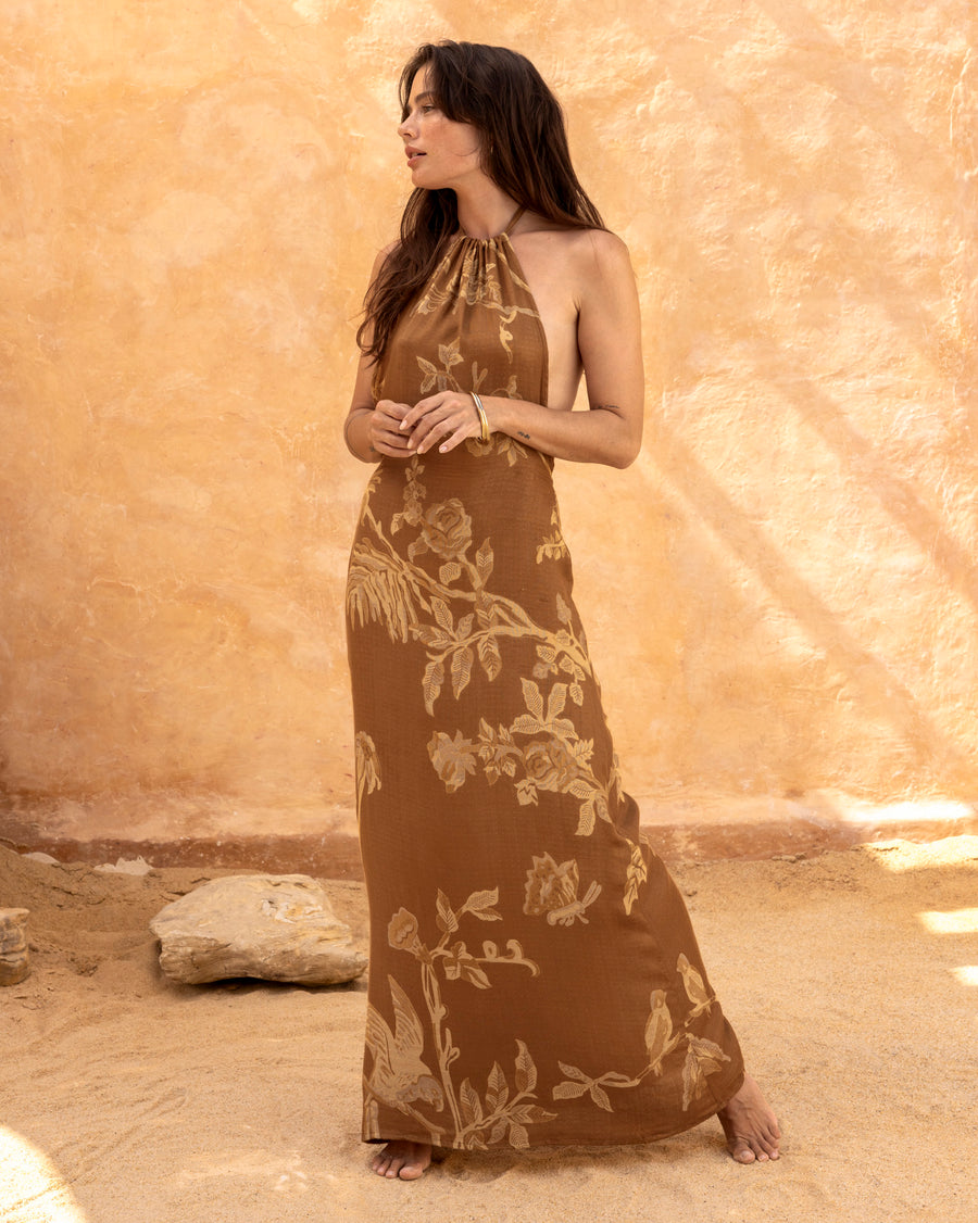 Queen of the Dunes - Halter Dress