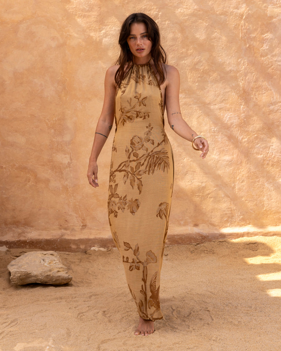 Queen of the Dunes - Halter Dress