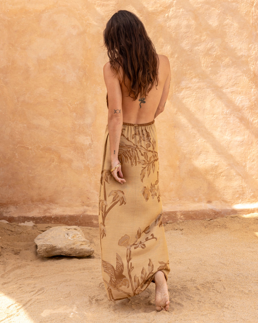 Queen of the Dunes - Halter Dress