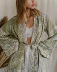 Sage - Eco Friendly Modal - Short Kimono