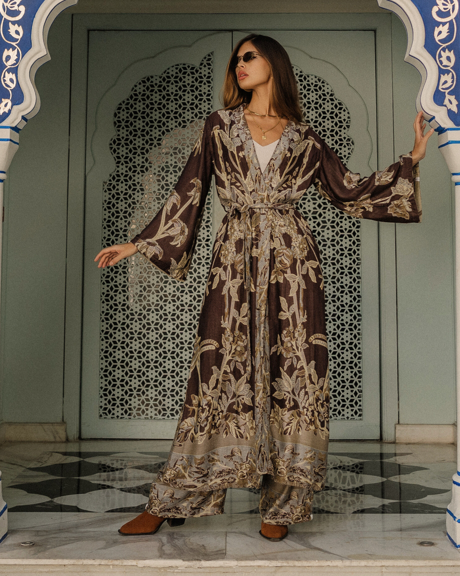 Burnt Umber - Maxi Kaftan (Pre-order - Shipping in February)