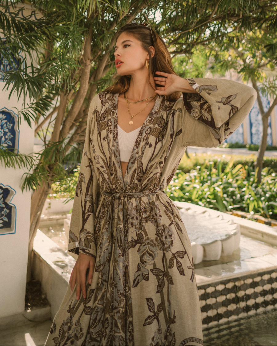 Burnt Umber - Maxi Kaftan (Pre-order - Shipping in February)