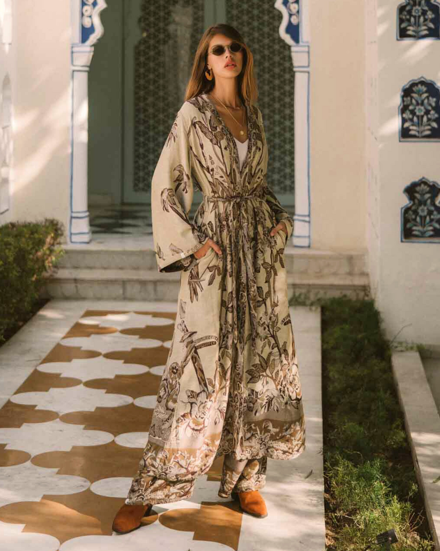 Burnt Umber - Maxi Kaftan (Pre-order - Shipping in February)