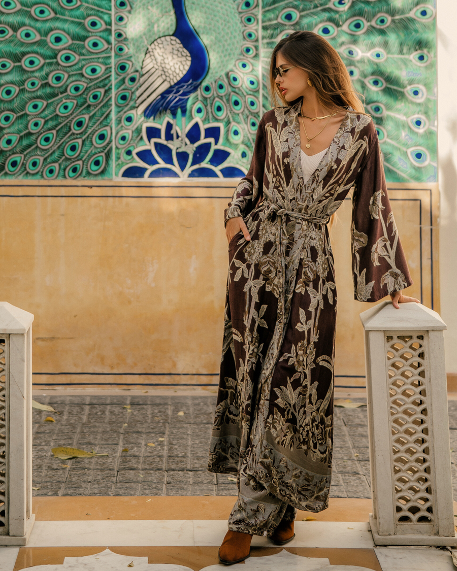 Burnt Umber - Maxi Kaftan (Pre-order - Shipping in February)