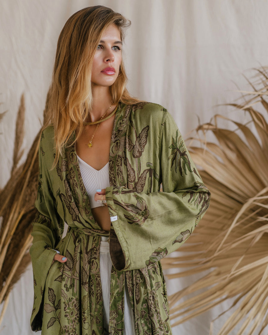 Deep Forest - Maxi Kaftan