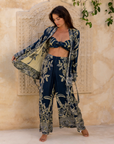 Deep Blue Sea - Short Kimono