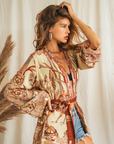 Terra Di Siena - Short Kimono