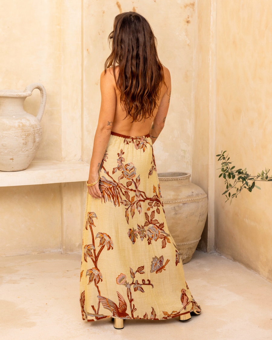 Terra di Siena - Halter Dress