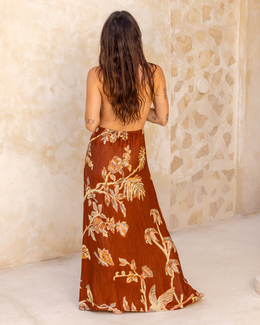 Terra di Siena - Halter Dress