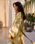 Golden Lotus - Maxi Kaftan