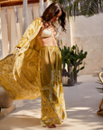 Golden Lotus - Maxi Kaftan