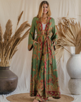 Green Goddess - Maxi Kaftan