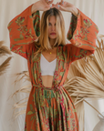 Green Goddess - Maxi Kaftan