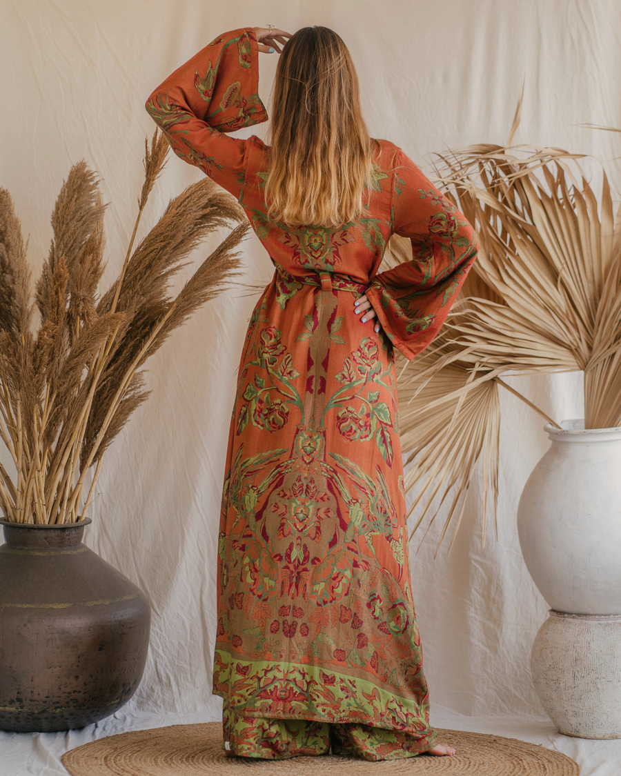 Green Goddess - Maxi Kaftan