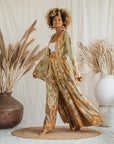 Minty Earth - Maxi Kaftan