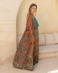 Ocean Coral - Maxi Kaftan