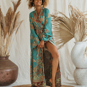 Ocean Coral - Maxi Kaftan