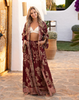 Wineberry Dream - Maxi Kaftan