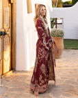 Wineberry Dream - Maxi Kaftan (shipping end of March)