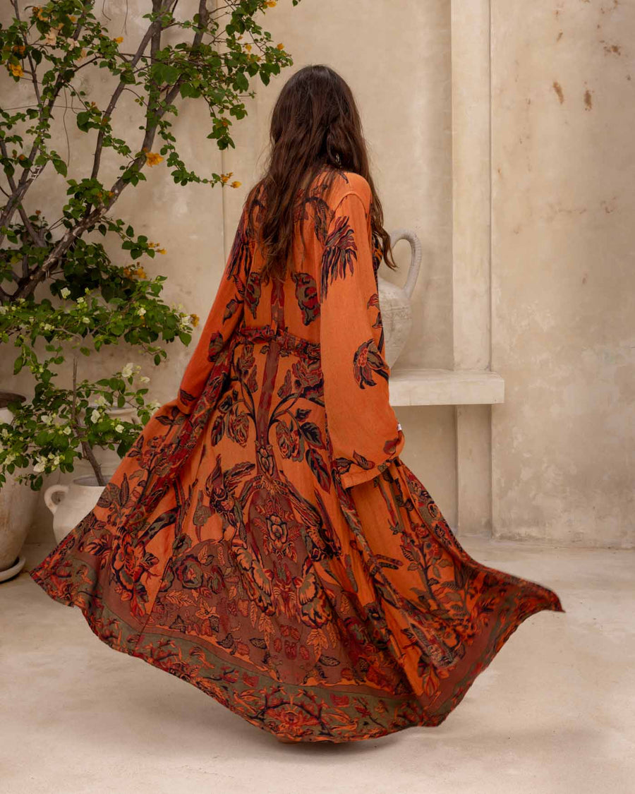 September Sky - Maxi Kaftan