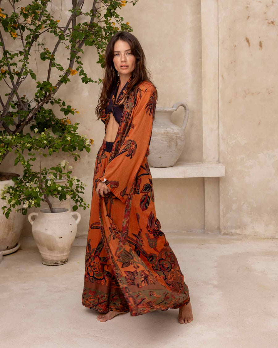 September Sky - Maxi Kaftan