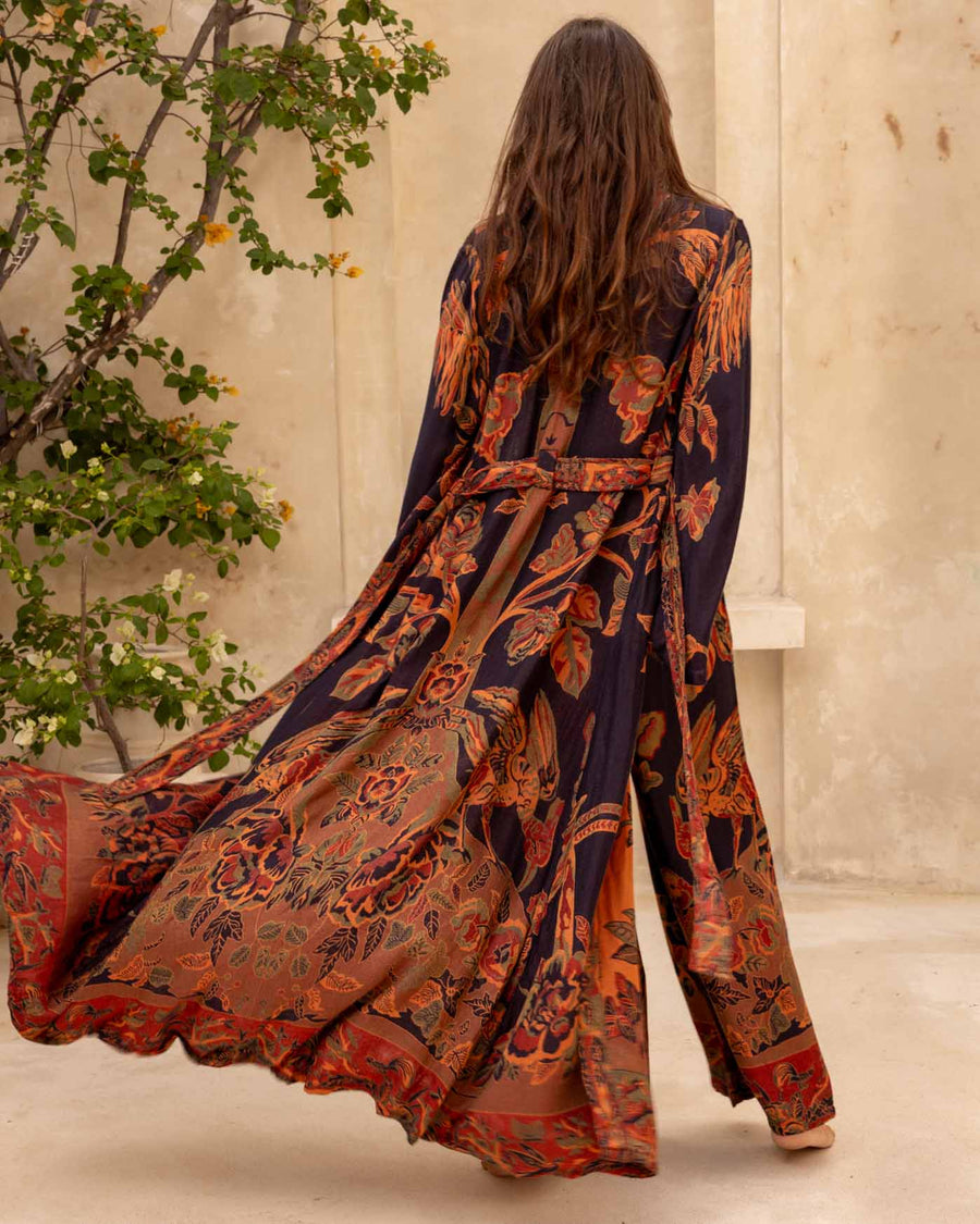 September Sky - Maxi Kaftan