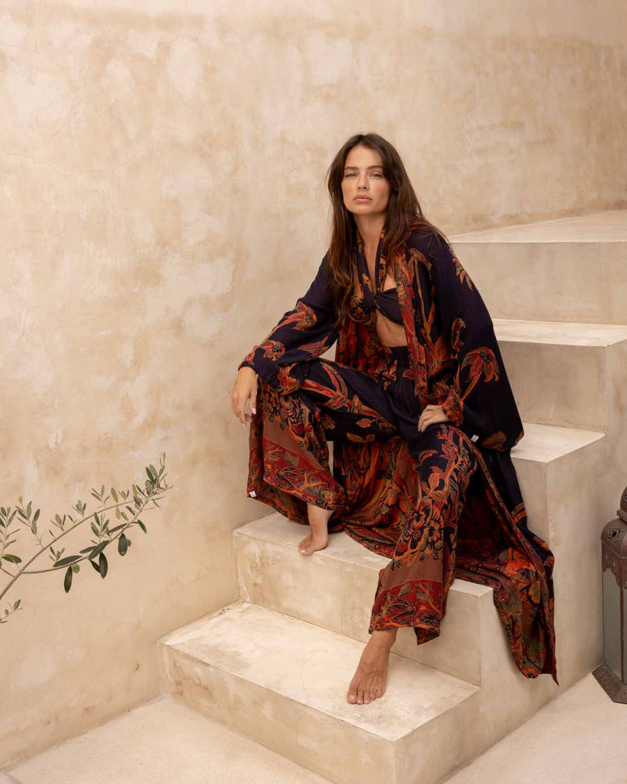 September Sky - Maxi Kaftan