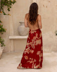 River of Roses - Halter Dress