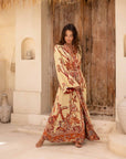 River of Roses - Maxi Kaftan