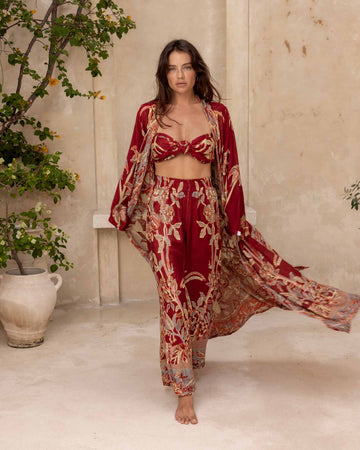 River of Roses - Maxi Kaftan