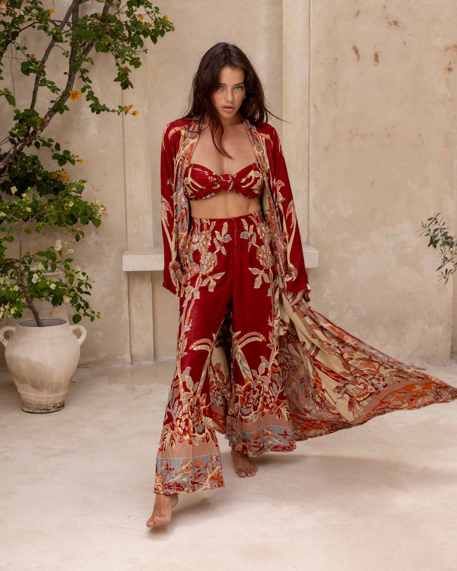 River of Roses - Maxi Kaftan