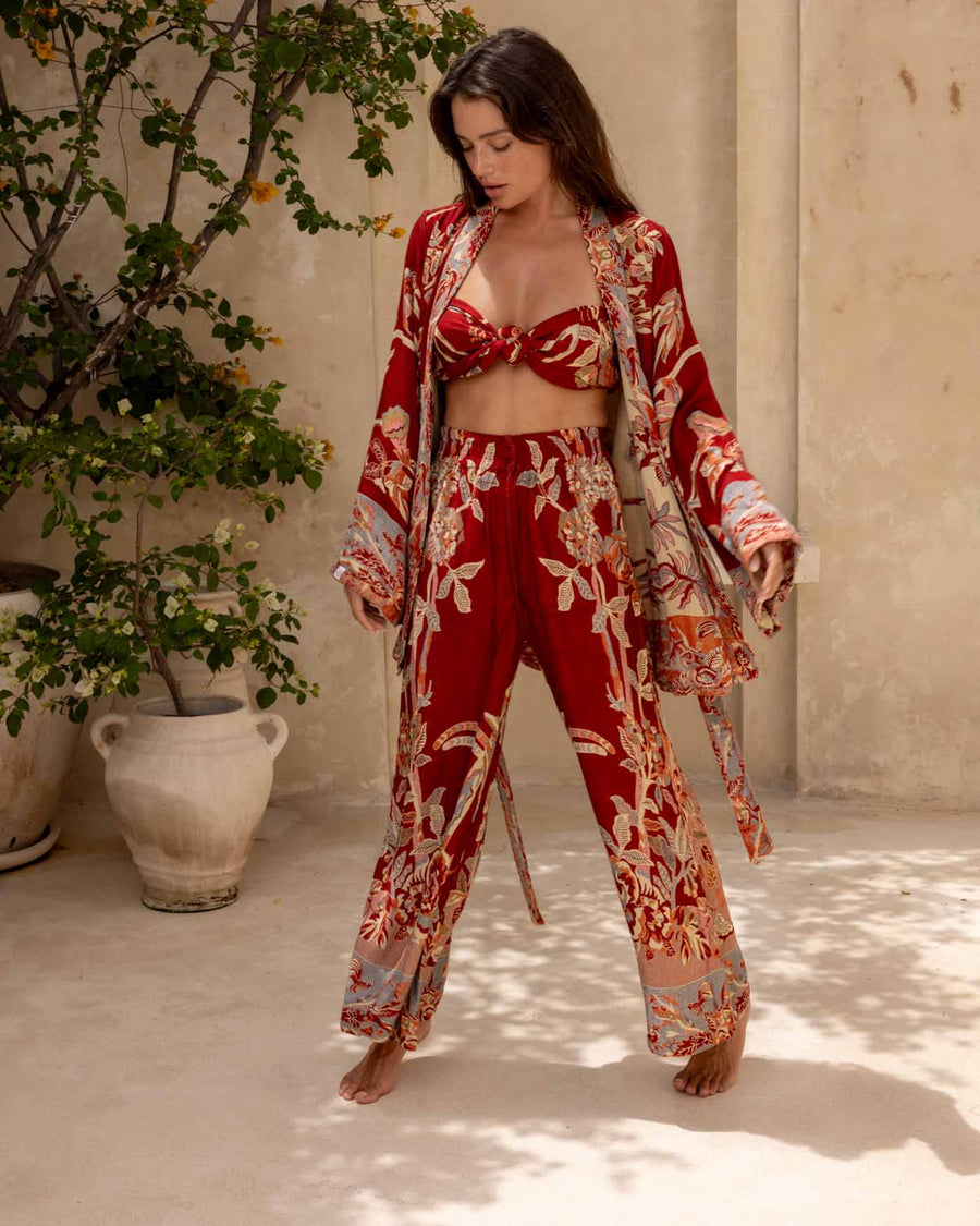 River of Roses - Short Kimono