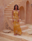 Whispers of Cleopatra - Halter Dress