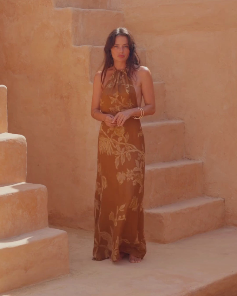 Queen of the Dunes - Halter Dress